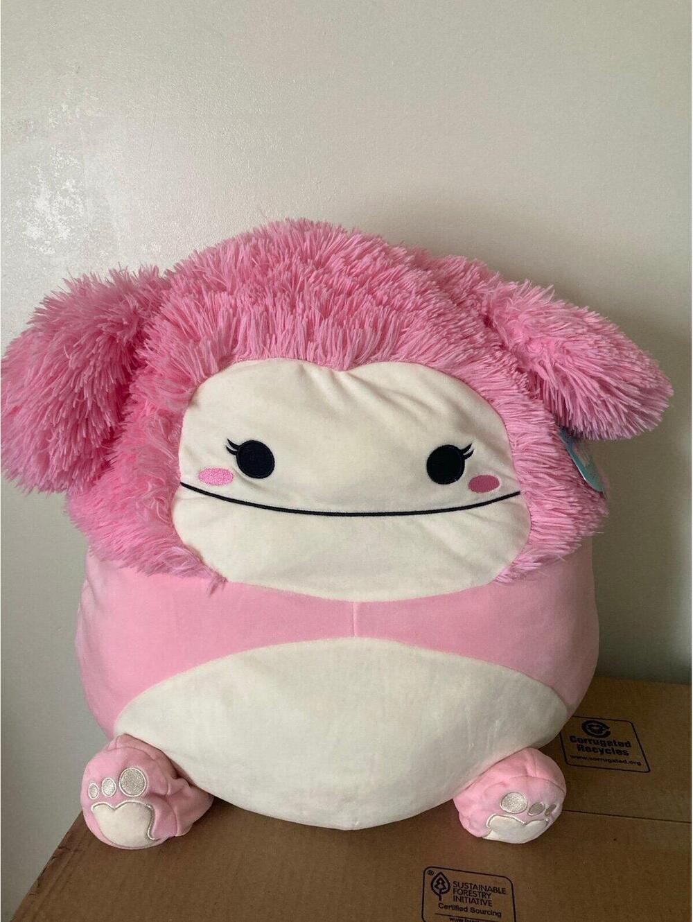 Brina Pink Bigfoot Squishmallow 20 Inch